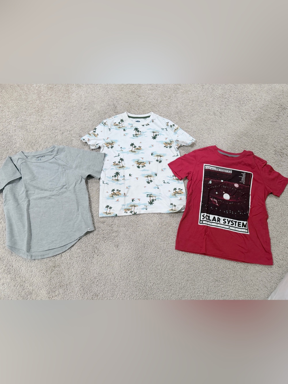 Kids Short-sleeved T shirts (3 shirts Included)